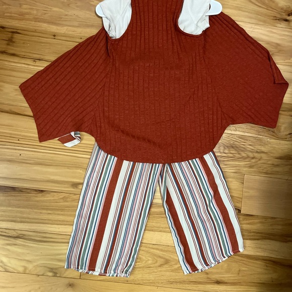 Girls pant romper with vest - Picture 4 of 6
